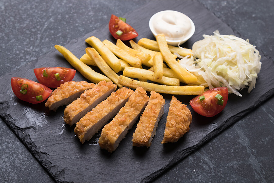CHINKEN NUGGETS BURGER
